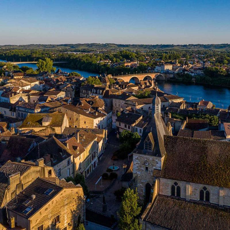Bergerac by the Dordogne